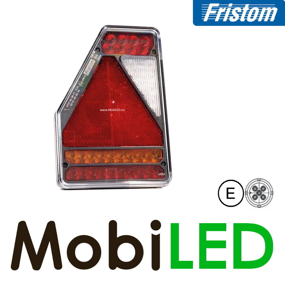 Fristom Fristom Feu arrière 4 fonctions gauche réflecteur baïonnette E-marque Fristom Fristom Feu arrière 4 fonctions gauche réflecteur baïonnette E-marque