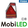 Fristom Fristom Feu arrière 4 fonctions gauche réflecteur baïonnette E-marque Fristom Fristom Feu arrière 4 fonctions gauche réflecteur baïonnette E-marque