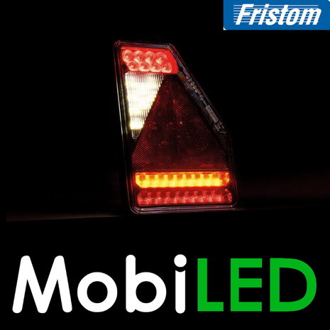 Fristom Achterlicht 4 functies links reflector bajonet E-keur