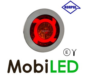 HORPOL Rear light Lucy 3 functions round NEON look