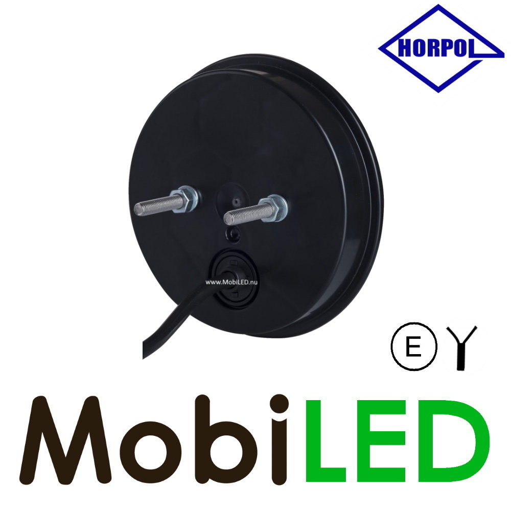 HORPOL NEON look rear light round 3 functions E-mark HORPOL NEON look rear light round 3 functions E-mark