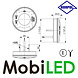 HORPOL Set 6 achterlichten 5 functies rond NEON look HORPOL Set 6 achterlichten 5 functies rond NEON look