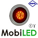 HORPOL Set 6 achterlichten 5 functies rond NEON look HORPOL Set 6 achterlichten 5 functies rond NEON look