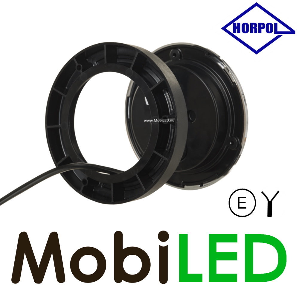 HORPOL Set 6 achterlichten 5 functies rond NEON look HORPOL Set 6 achterlichten 5 functies rond NEON look