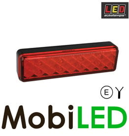 LED autolamps LED achterlicht remlicht 135RME 12-24V E-keur rood