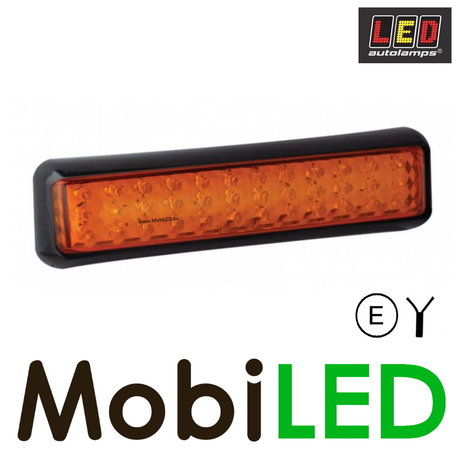 LED autolamps Clignotant rectangle 12-24 volts E-mark LED autolamps Clignotant rectangle 12-24 volts E-mark