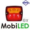 HORPOL Horpol vierkant achterlicht 3 functies E-keur HORPOL Horpol vierkant achterlicht 3 functies E-keur