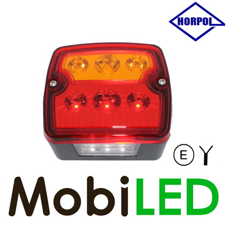 HORPOL Horpol trailer lighting set with magnet 12-24 volts 9m cable 7 pole