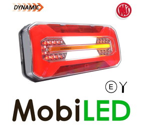 WAS NEON look dynamisch Trailer achterlicht universeel WAS NEON look dynamisch Trailer achterlicht universeel