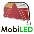 Trailer rear light LED Neon look 5 functions E-mark Right