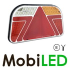 Feu arrière pour remorque LED look "néon" E-marque 5 fonctions Gauche