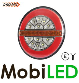M-LED Dynamisch rond achteruitrijlicht rechts