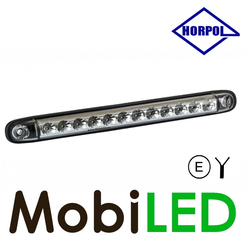HORPOL Super slim Rear light 12-24 volts 2 functions E-mark