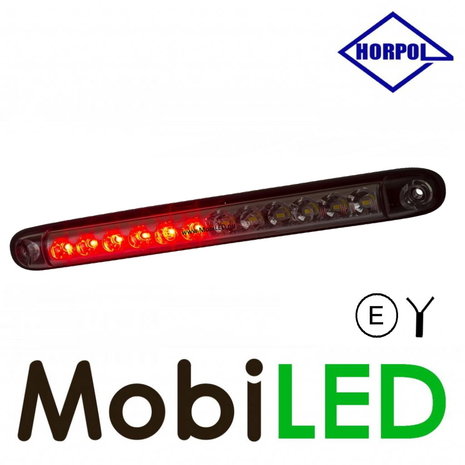 HORPOL Super mince Feu antibrouillard & feu de recul 12–24V E-marque