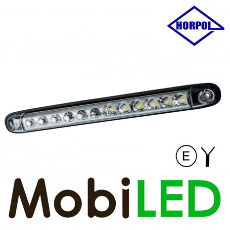 HORPOL Super mince Feu antibrouillard & feu de recul 12–24V E-marque