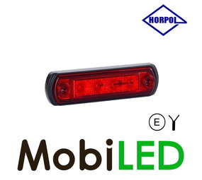 HORPOL Contour lighting Red round mounting 12-24V