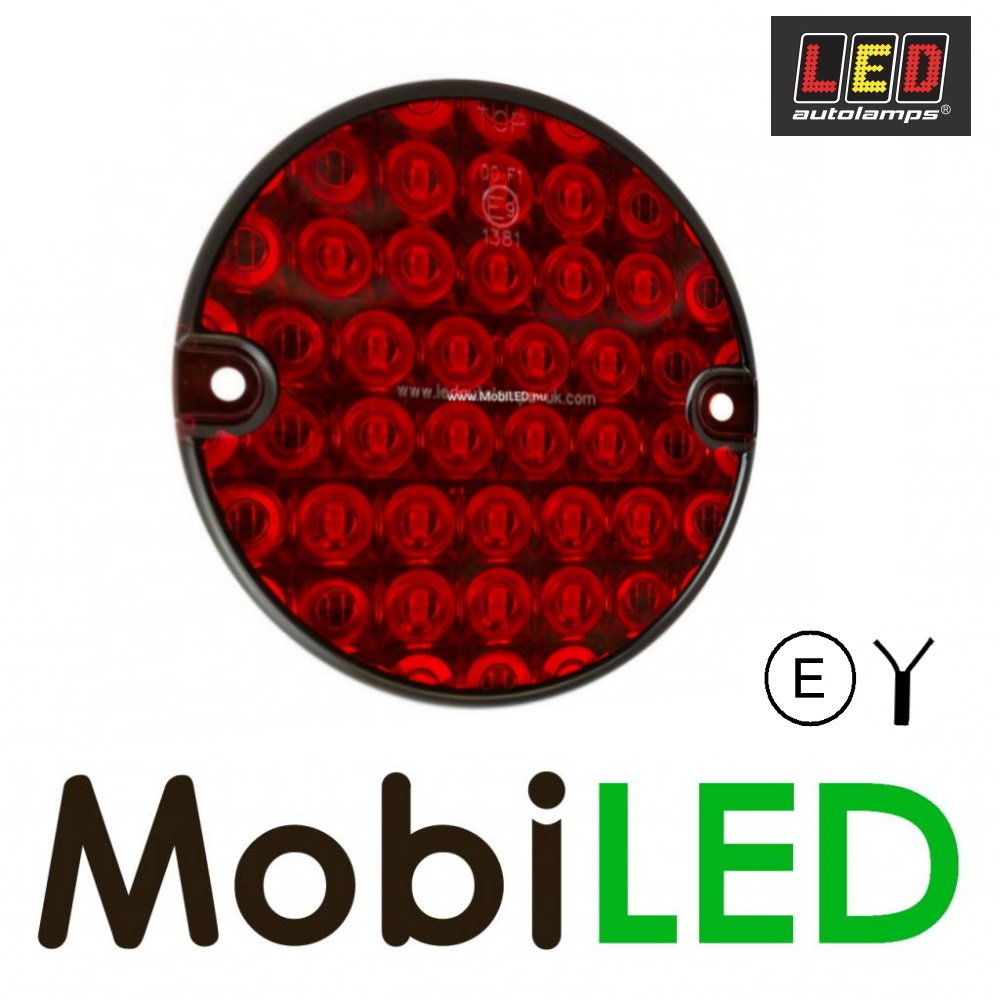 LED autolamps Fog light round 12-24 volts