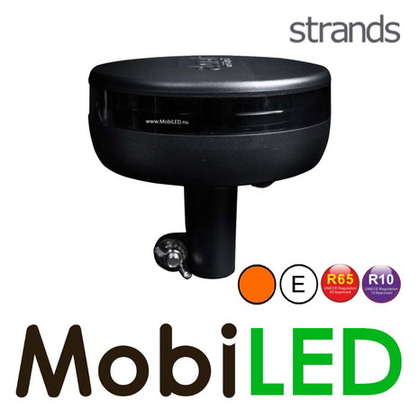 Strands Strands Cruise Light rotating beacon/flash lamp smoke look E-mark Strands Strands Cruise Light rotating beacon/flash lamp smoke look E-mark