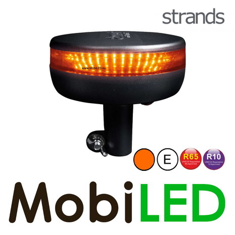 Strands Strands Cruise Light rotating beacon/flash lamp smoke look E-mark Strands Strands Cruise Light rotating beacon/flash lamp smoke look E-mark