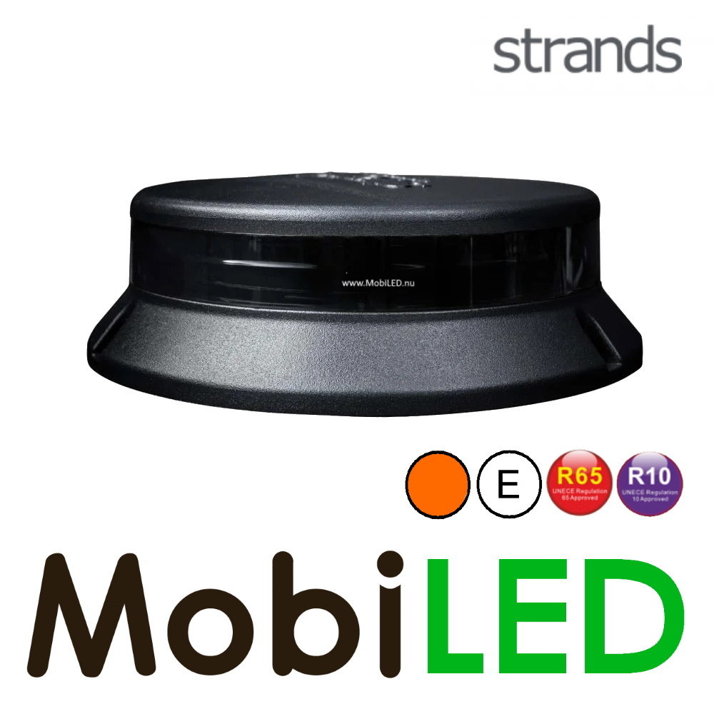 Strands Strands Cruise Light rotating beacon/flash lamp smoke look E-mark Strands Strands Cruise Light rotating beacon/flash lamp smoke look E-mark