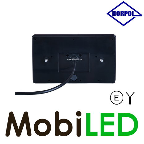 HORPOL Rear light with 5 functions, license plate light and reflector Right E-mark