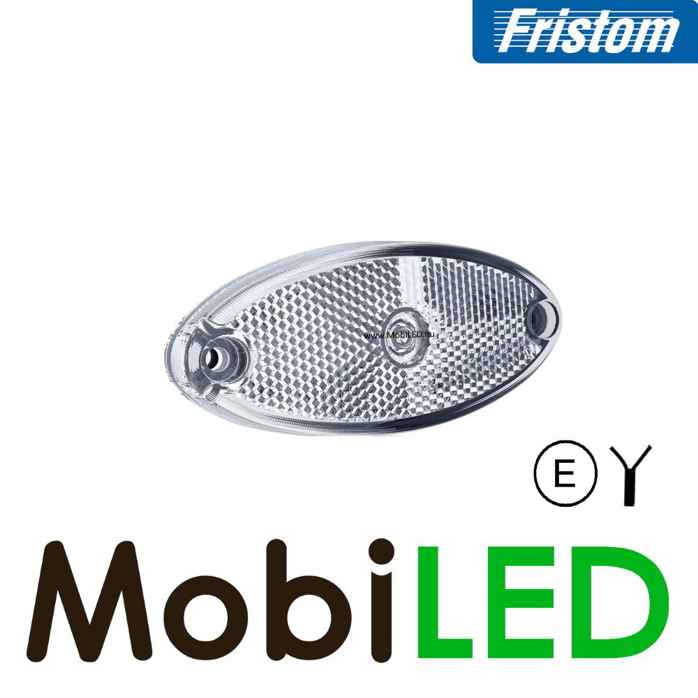 Fristom Fristom Zijmarkering wit met kabel E-keur