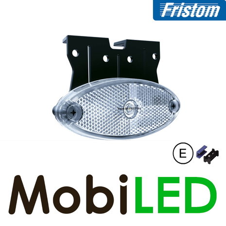 Fristom Fristom  zijmarkering wit 0,75mm² connector Fristom Fristom  zijmarkering wit 0,75mm² connector