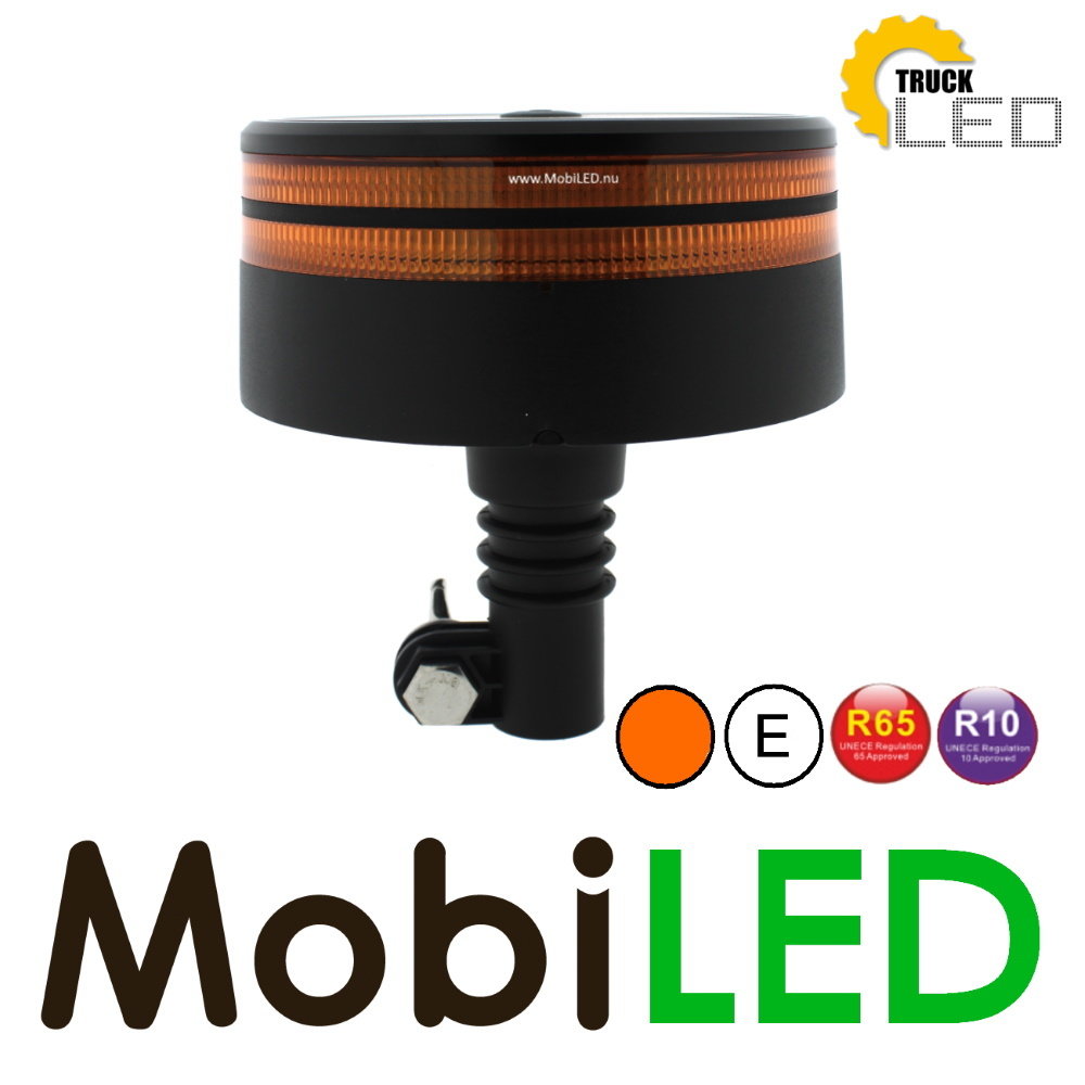 TruckLED Flash lamp 25 watts Amber DIN mounting E-mark