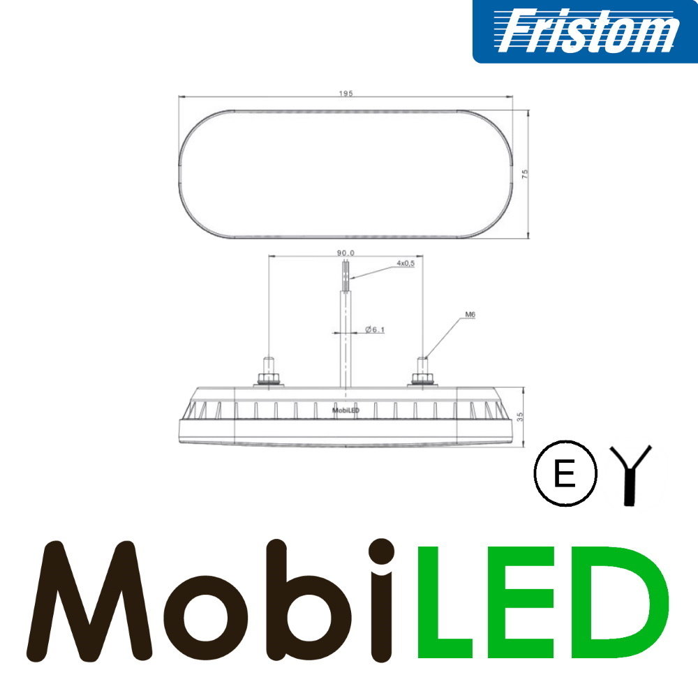Fristom Fristom FT-320 Câble E-marque, clignotant dynamique Fristom Fristom FT-320 Câble E-marque, clignotant dynamique