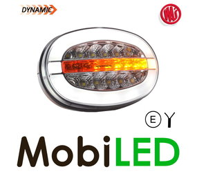 WAS Multifunctionele voorlamp ovaal met richtingaanwijzer en DRL WAS Multifunctionele voorlamp ovaal met richtingaanwijzer en DRL