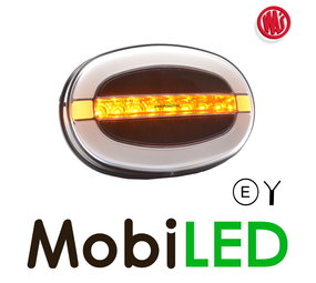 WAS Front position light oval with turn signal WAS Front position light oval with turn signal