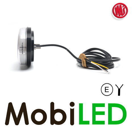 WAS WAS Front position light oval with turn signal E-mark WAS WAS Front position light oval with turn signal E-mark
