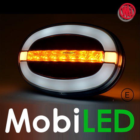 WAS Front position light oval with turn signal WAS Front position light oval with turn signal