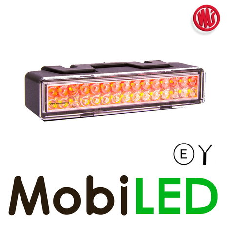 WAS Was rear light 12-24 volt 3 functions long E-mark WAS Was rear light 12-24 volt 3 functions long E-mark