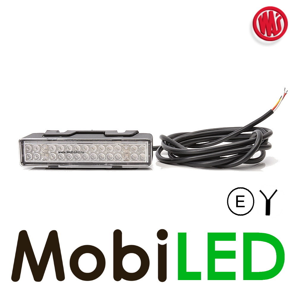 WAS Was rear light 12-24 volt 3 functions long E-mark WAS Was rear light 12-24 volt 3 functions long E-mark