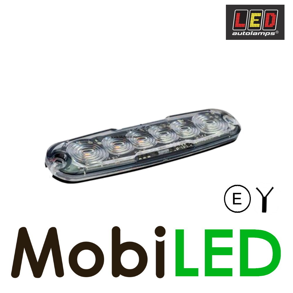 LED autolamps LED achterlicht 12ARM 3 functies 12-24V E-keur rechthoekig LED autolamps LED achterlicht 12ARM 3 functies 12-24V E-keur rechthoekig