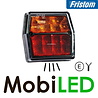 Fristom Fristom Feu arrière compact 12 volts 4 fonctions incl plaque, FT-222 T Câble E-marque Fristom Fristom Feu arrière compact 12 volts 4 fonctions incl plaque, FT-222 T Câble E-marque