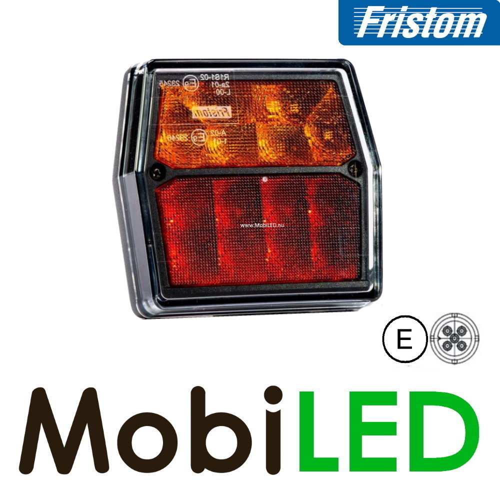 Fristom Compact rear light 12 volts 3 functions Fristom FT-222 Bayonet 5-pins Fristom Compact rear light 12 volts 3 functions Fristom FT-222 Bayonet 5-pins
