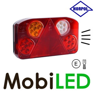 Achterlicht modulair links 4 functies kenteken