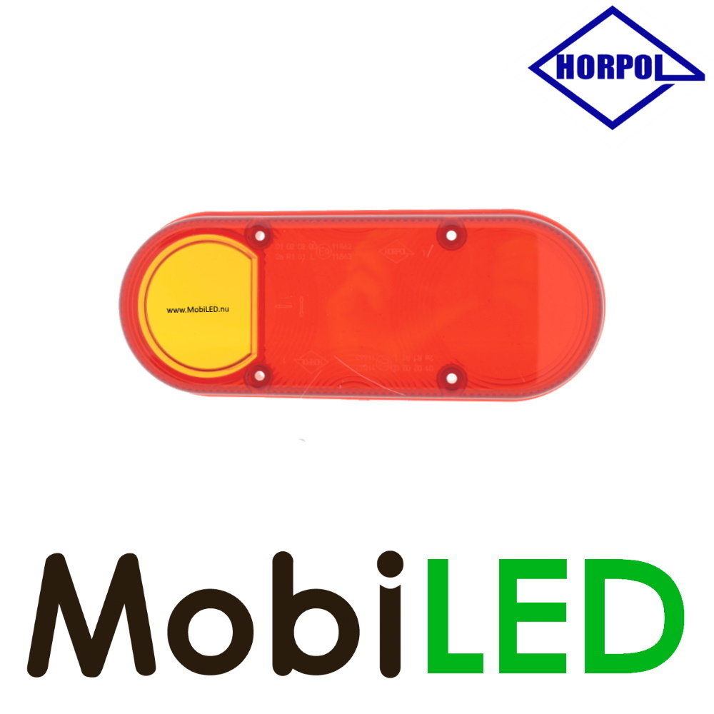 HORPOL Rear light replacement lens oval KZD2017 HORPOL Rear light replacement lens oval KZD2017