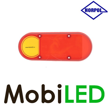 HORPOL Rear light replacement lens oval KZD2017 HORPOL Rear light replacement lens oval KZD2017