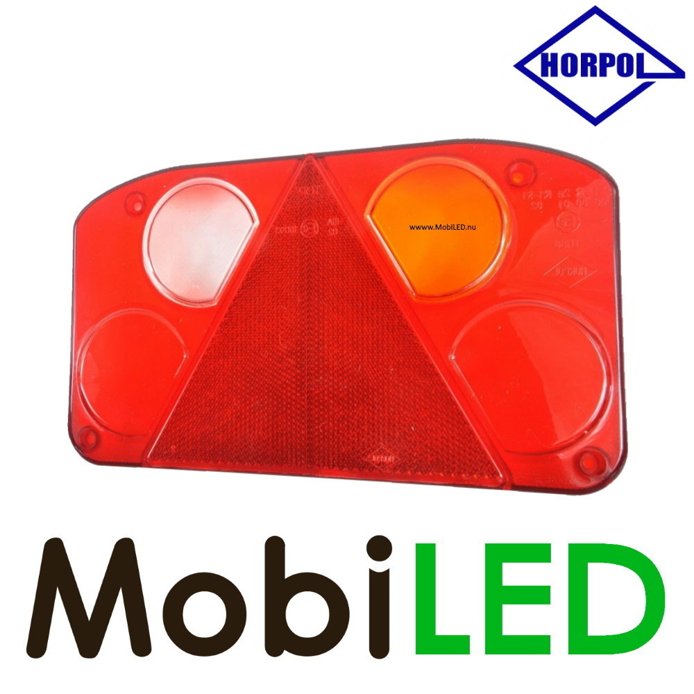 HORPOL Achterlicht vervangingslens rechts 4+5 functies KZT871 HORPOL Achterlicht vervangingslens rechts 4+5 functies KZT871