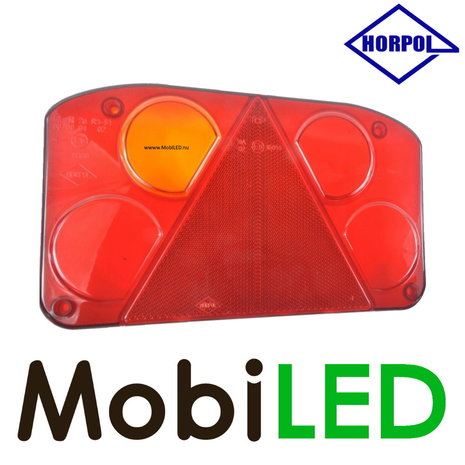 HORPOL Achterlicht vervangingslens links 4 functies KZT874 HORPOL Achterlicht vervangingslens links 4 functies KZT874