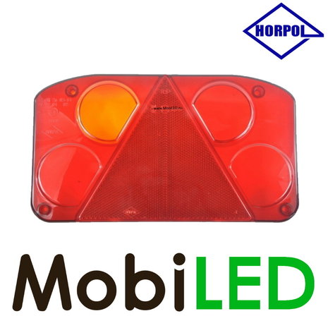 HORPOL Achterlicht vervangingslens links 4 functies KZT874 HORPOL Achterlicht vervangingslens links 4 functies KZT874