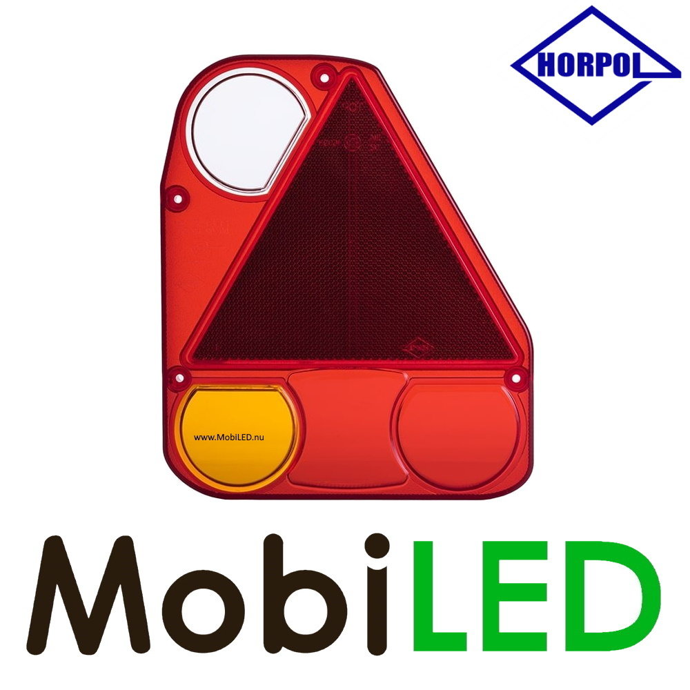 HORPOL Rear light replacement lens triangular right KZT797 HORPOL Rear light replacement lens triangular right KZT797