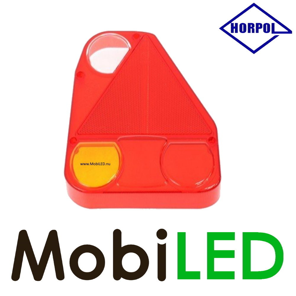 HORPOL Rear light replacement lens triangular right KZT797 HORPOL Rear light replacement lens triangular right KZT797