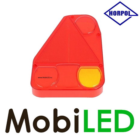HORPOL Rear light replacement lens triangular left KZT798 HORPOL Rear light replacement lens triangular left KZT798