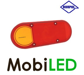 HORPOL Rear light replacement lens oval KZD2017 HORPOL Rear light replacement lens oval KZD2017