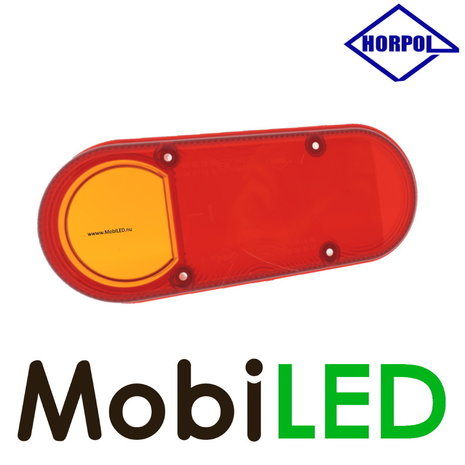 HORPOL Rear light replacement lens oval KZD2017 HORPOL Rear light replacement lens oval KZD2017