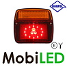 HORPOL Horpol square rear light 3 functions universal cable E-mark HORPOL Horpol square rear light 3 functions universal cable E-mark